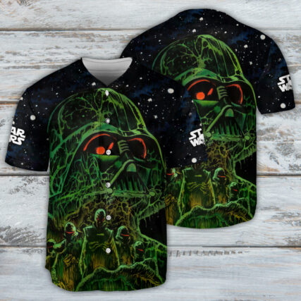 Starwars Halloween Darth Vader Return To Vader's Castle - Baseball Jersey