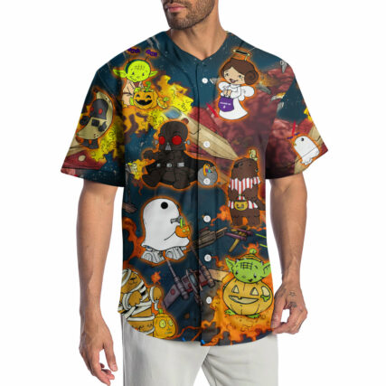 Starwars Halloween Tricks Are The Path To The Dark Side Better To Treat It Is - Baseball Jersey
