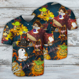 Starwars Halloween Tricks Are The Path To The Dark Side Better To Treat It Is - Baseball Jersey