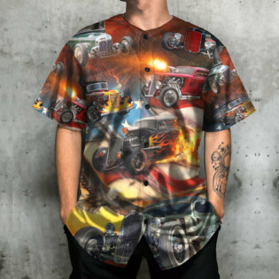 Hot Rod I'm Not Old I'm Classic - Baseball Jersey - Owl Ohh - Owl Ohh