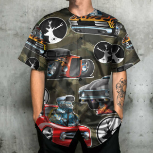 Hot Rod I Wanna Go Fast - Baseball Jersey - Owl Ohh - Owl Ohh