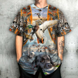 Hunting Duck Forest Hunting Lover - Baseball Jersey - Owl Ohh - Owl Ohh