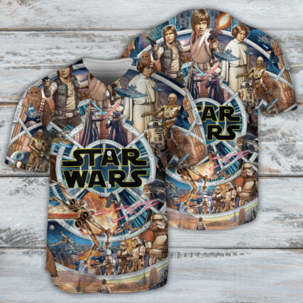 Starwars Fighting In Galaxy - Baseball Jersey - Owl Ohh-Owl Ohh