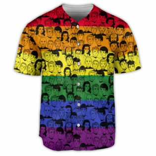 3D S.T And Faces LGBT Pride Month - Baseball Jersey - Owl Ohh-Owl Ohh