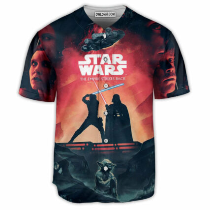 Starwars The Empire Strikes Back 2 - Baseball Jersey - Owl Ohh-Owl Ohh