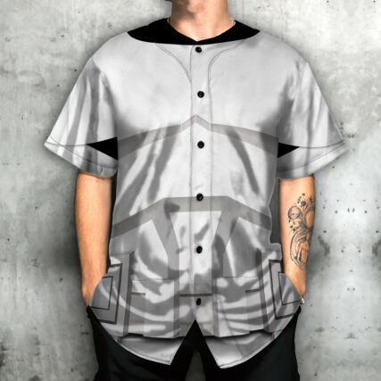 SW Stormtrooper Cosplay - Baseball Jersey - Owl Ohh-Owl Ohh
