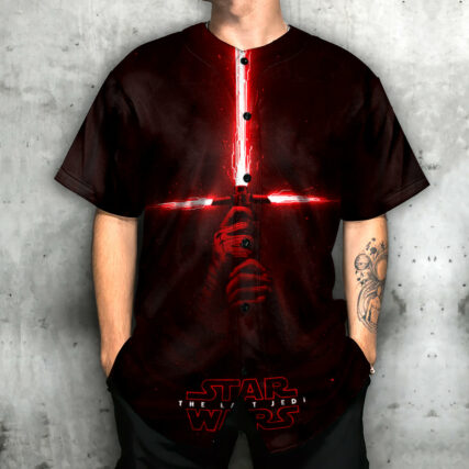 Starwars The Last Jedi - Baseball Jersey - Owl Ohh-Owl Ohh