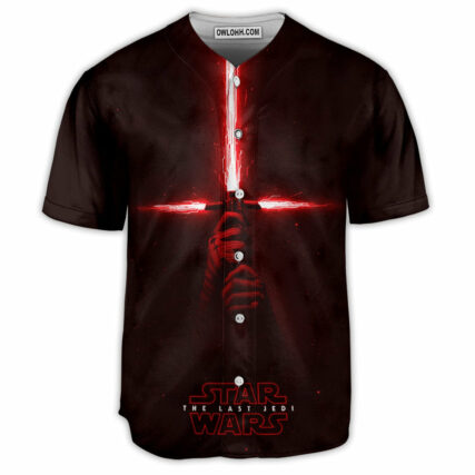 Starwars The Last Jedi - Baseball Jersey - Owl Ohh-Owl Ohh