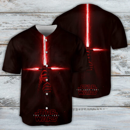 Starwars The Last Jedi - Baseball Jersey - Owl Ohh-Owl Ohh