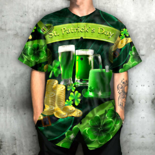 Irish Happy St.Patrick's Day - Baseball Jersey - Owl Ohh - Owl Ohh