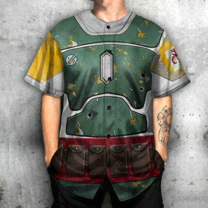 SW Boba Fett Cosplay - Baseball Jersey