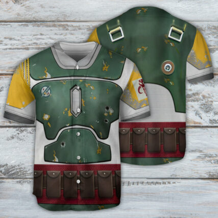 SW Boba Fett Cosplay - Baseball Jersey