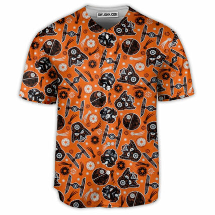 Star Wars Darth Vader Sugar Skull - Baseball Jersey