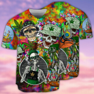 Skull Life Style So High - Baseball Jersey - Owl Ohh - Owl Ohh