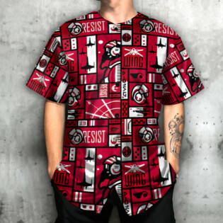 Starwars Wing Resist - Baseball Jersey - Owl Ohh-Owl Ohh