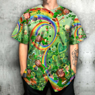 Irish Eat Drink Be Irish - Baseball Jersey - Owl Ohh - Owl Ohh
