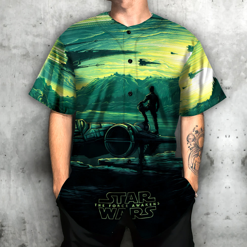 Star Wars The Force Awakens 3 - Baseball Jersey