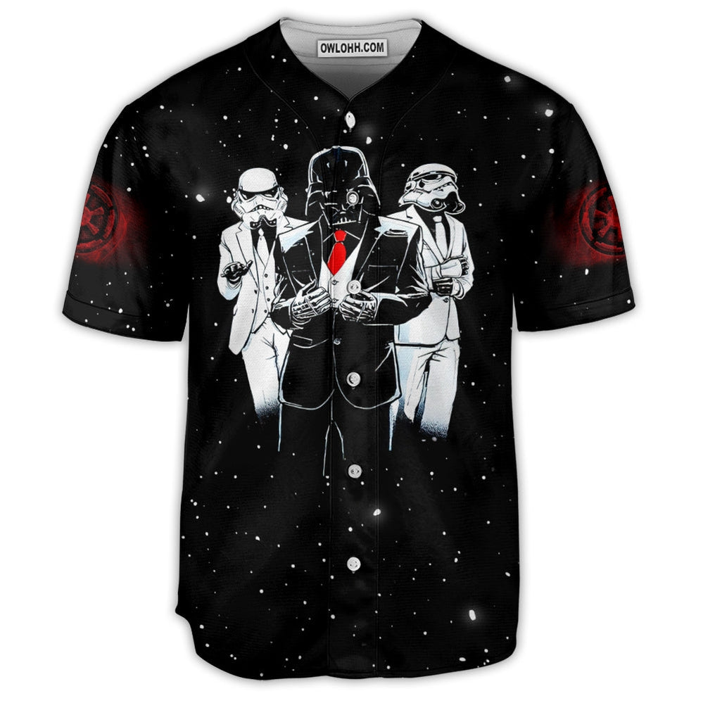 SW Darth Vader Come To The Dark Side We Have Gentleman - Baseball Jersey - Owl Ohh-Owl Ohh