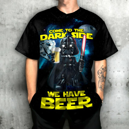 Star Wars Darth Vader Dark Side Beer - Baseball Jersey