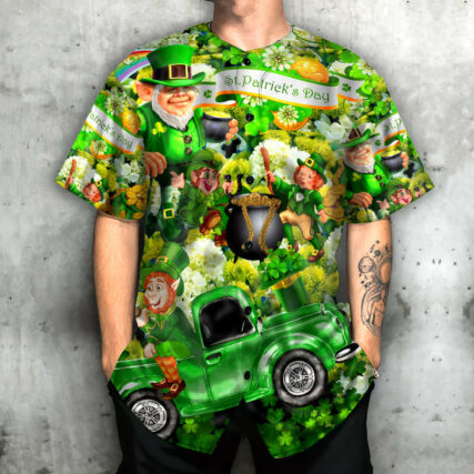 Irish Everyone Loves Irish - Baseball Jersey - Owl Ohh - Owl Ohh