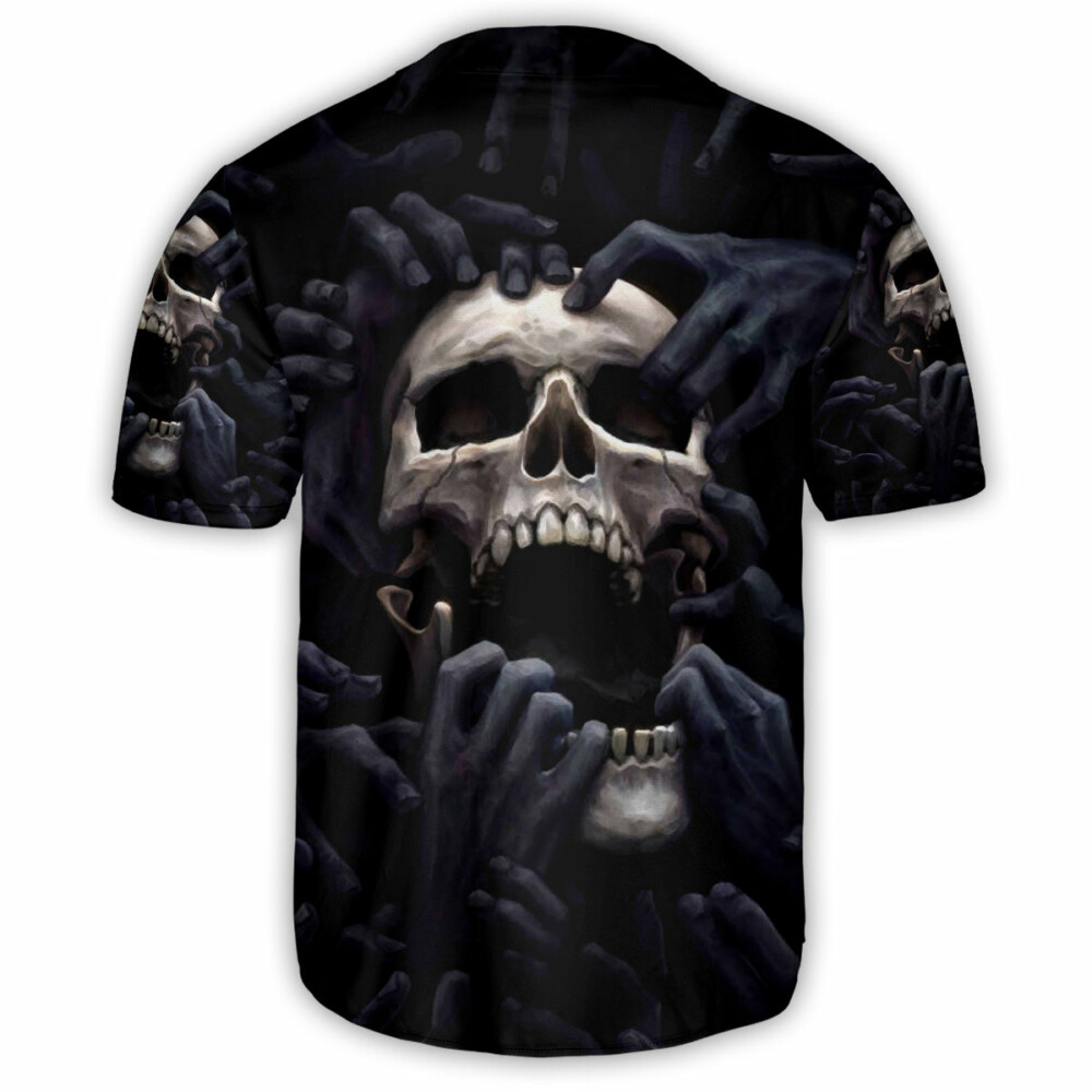 Skull Love Darkness - Baseball Jersey - Owl Ohh - Owl Ohh