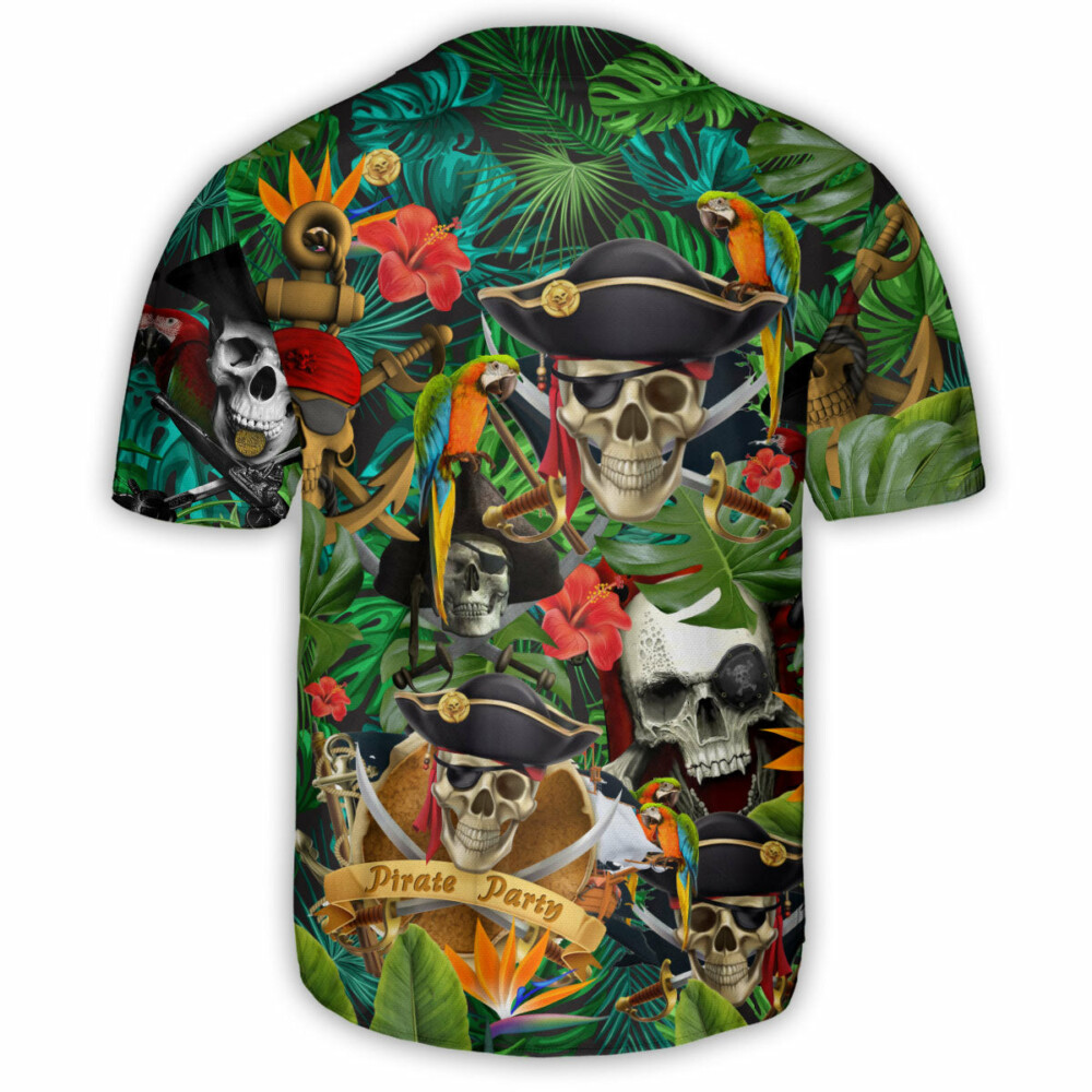 Skull Pirates Make Ledgends - Baseball Jersey - Owl Ohh - Owl Ohh