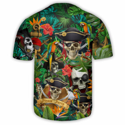 Skull Pirates Make Ledgends - Baseball Jersey - Owl Ohh - Owl Ohh
