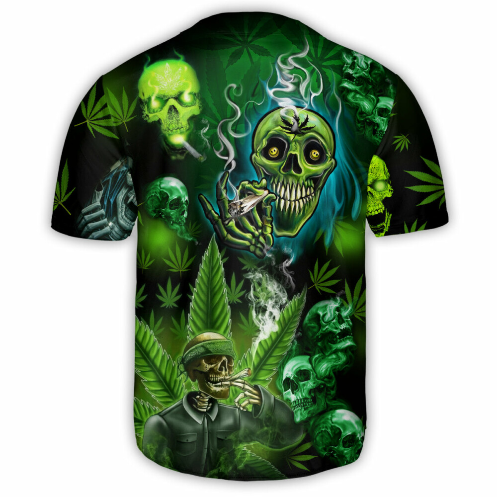Skull So High - Baseball Jersey - Owl Ohh - Owl Ohh