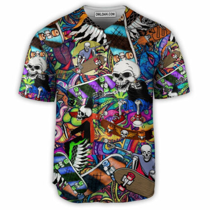 Skull Love Life - Baseball Jersey - Owl Ohh - Owl Ohh