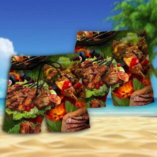 Food BBQ Style - Beach Short - Owl Ohh - Owl Ohh