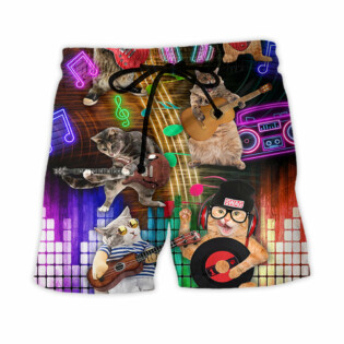 Cat Rocker Lovely Style - Beach Short - Owl Ohh - Owl Ohh