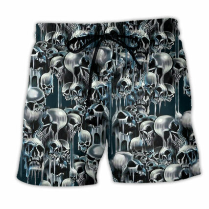 Skull It's Hot in Here - Beach Short - Owl Ohh - Owl Ohh