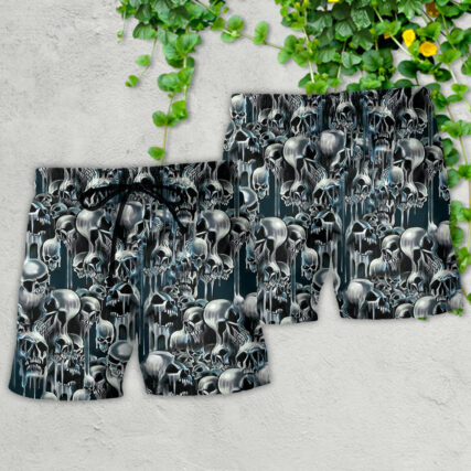 Skull It's Hot in Here - Beach Short - Owl Ohh - Owl Ohh
