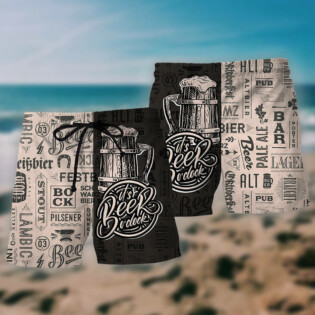 Beer It's Beer Lover - Beach Short - Owl Ohh