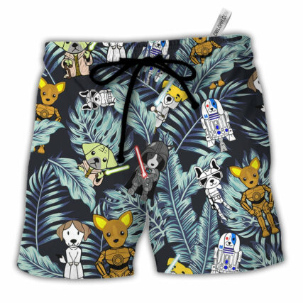 Star Dogs 02 - Beach Short - Owl Ohh-Owl Ohh