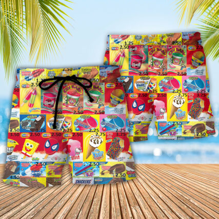Old Ice cream it over nostalgic streets ice cream Set 4 - Hawaiian Shirt - Owl Ohh-Owl Ohh