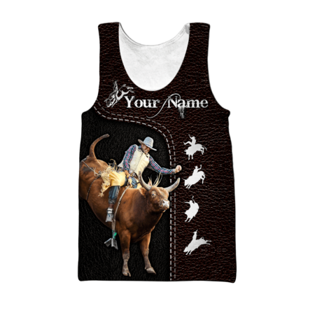 Customize Name Bull Riding Hoodie Printed Unisex Shirts 1 HOOD01FNN101121