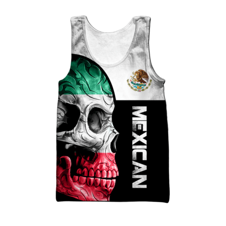 Personalized Mexican Skull Hoodie 3D All Over Printed Unisex Hoodie