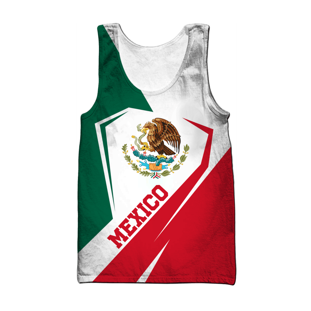 Mexico Hoodie Persionalized 3D All Over Printed Shirts - HOOD01FNN190122