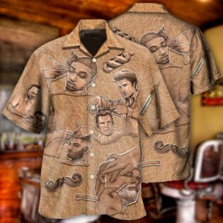 Barber Style - Hawaiian Shirt - Owl Ohh - Owl Ohh