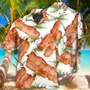Food Bacon Funny Style - Hawaiian Shirt - Owl Ohh - Owl Ohh