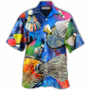 Badminton Style Colorful - Hawaiian Shirt - Owl Ohh - Owl Ohh