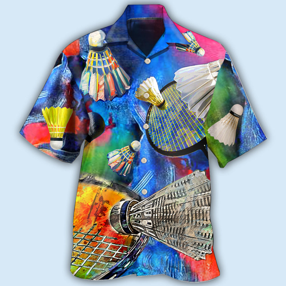 Badminton Style Colorful - Hawaiian Shirt - Owl Ohh - Owl Ohh