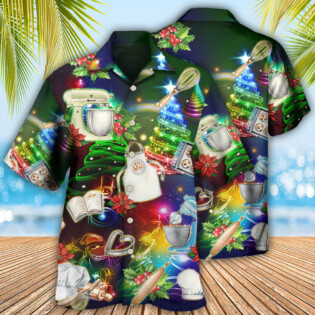 Baking Lover Amazing Merry Christmas - Hawaiian Shirt - Owl Ohh - Owl Ohh