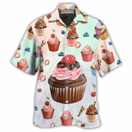 Baking Cupcake Lovely Style Food Life - Hawaiian Shirt - Owl Ohh - Owl Ohh