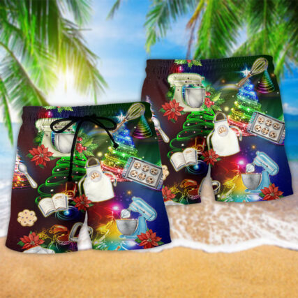 Baking Lover Amazing Christmas - Beach Short - Owl Ohh - Owl Ohh