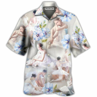 Ballet Dance Floral - Hawaiian Shirt - Owl Ohh - Owl Ohh