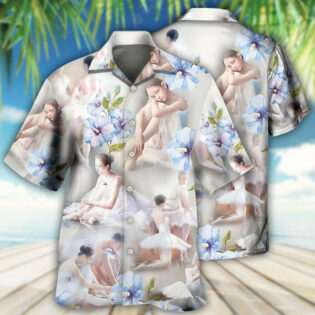 Ballet Dance Floral - Hawaiian Shirt - Owl Ohh - Owl Ohh