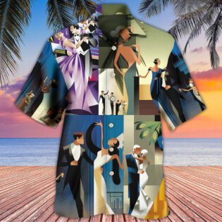 Dance Ballroom Dance Art Style - Hawaiian Shirt - Owl Ohh for men and women, kids - Owl Ohh