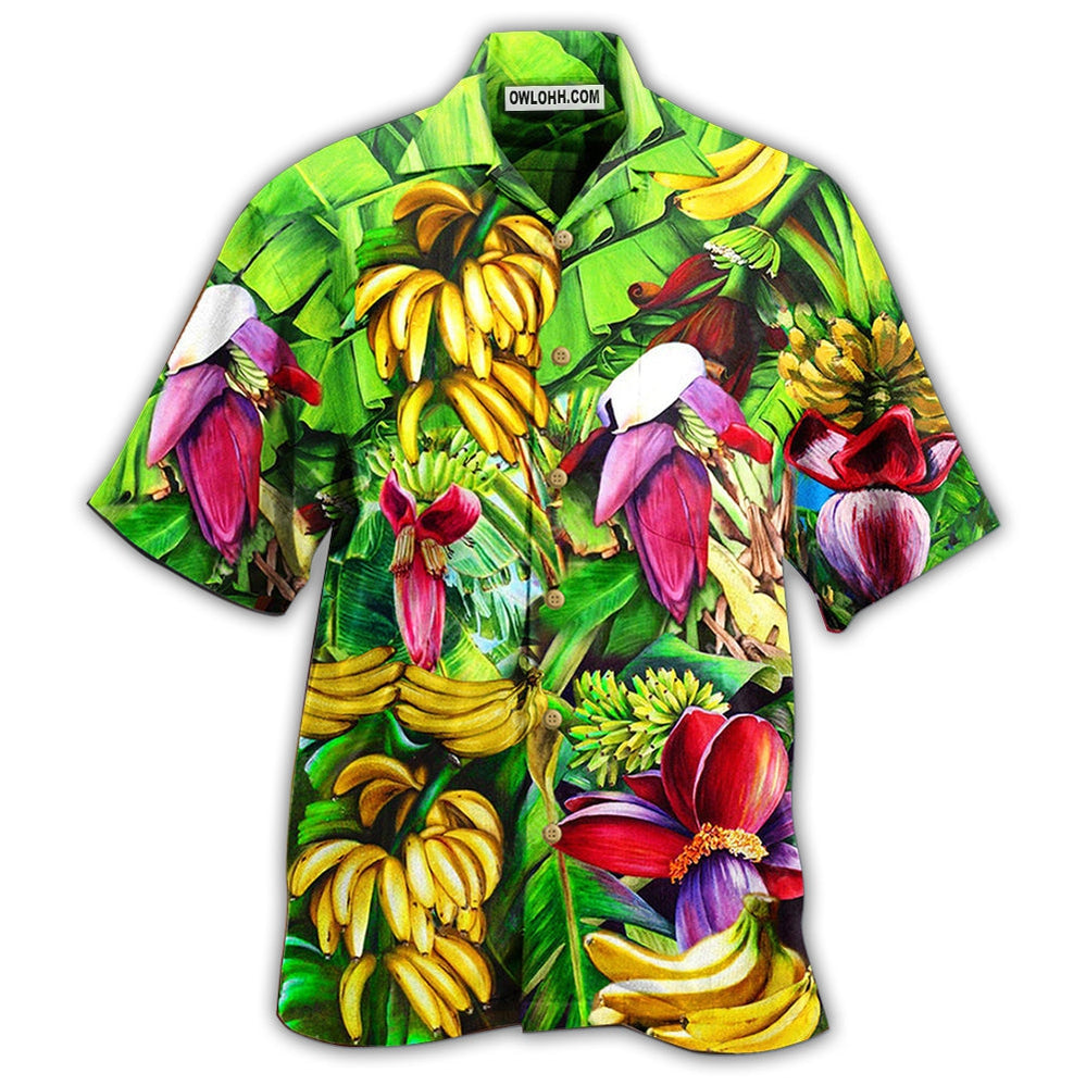 Banana Tropical Forest - Hawaiian Shirt - Owl Ohh - Owl Ohh
